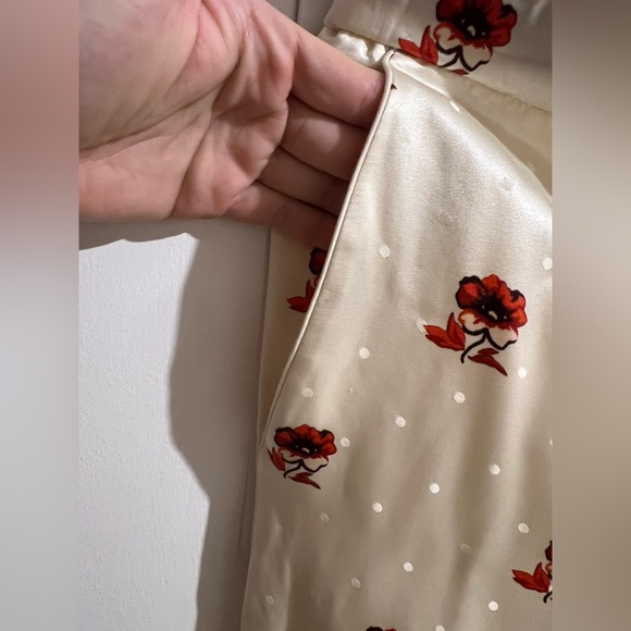 Edition Silk Printed Drawstring Pants - Picture 3 of 5